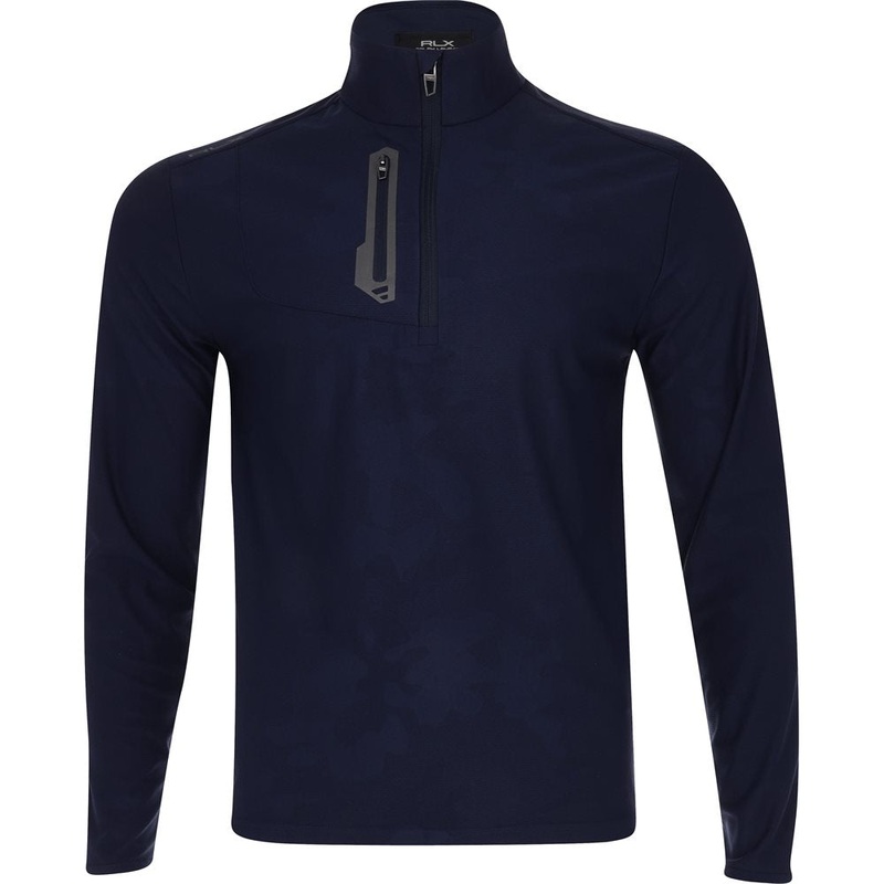 Knit Jacquard 1/2 Zip Midlayer