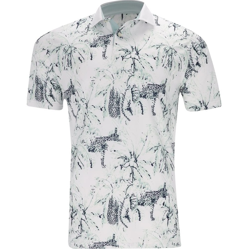MATTR Safari Polo|White Glow/Modern Mint|Small|Medium|Large|X-Large|XX-Large