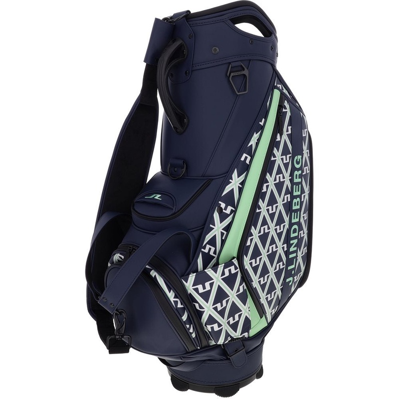 Print Staff Bag|Geo JL Navy