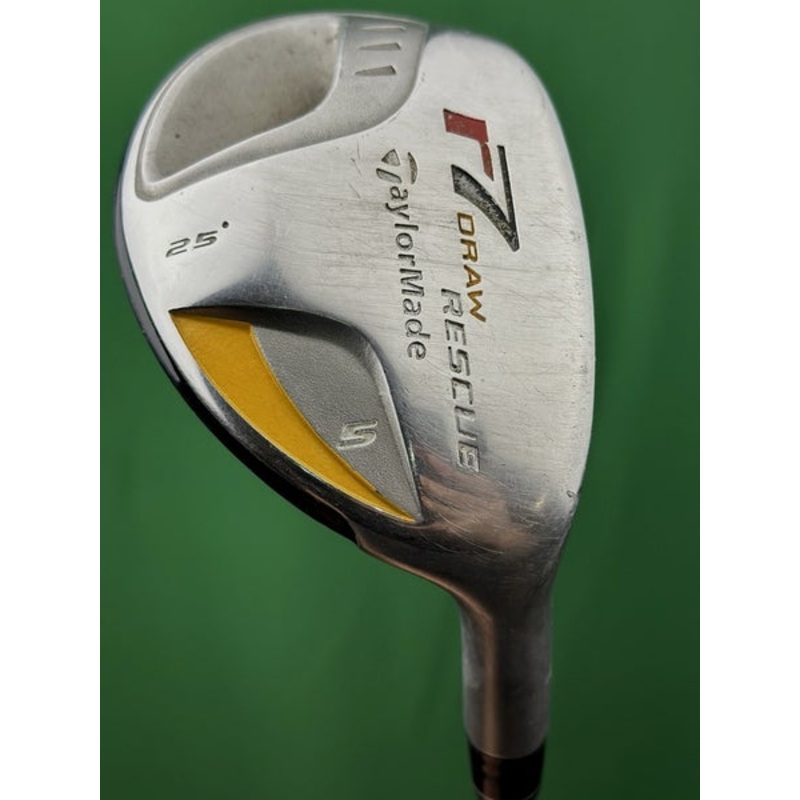 TaylorMade r7 Draw Rescue 5-Hybrid 5H 25* Graphite REAX 55 Regular R-Flex RH