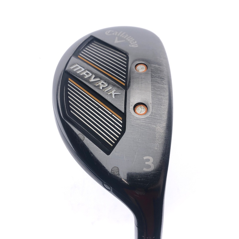 Used Callaway Mavrik 3 Hybrid / 18 Degrees / Stiff Flex