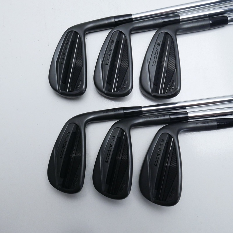 Used Cobra King Tour Black 2023 Iron Set / 5 – PW / Stiff Flex