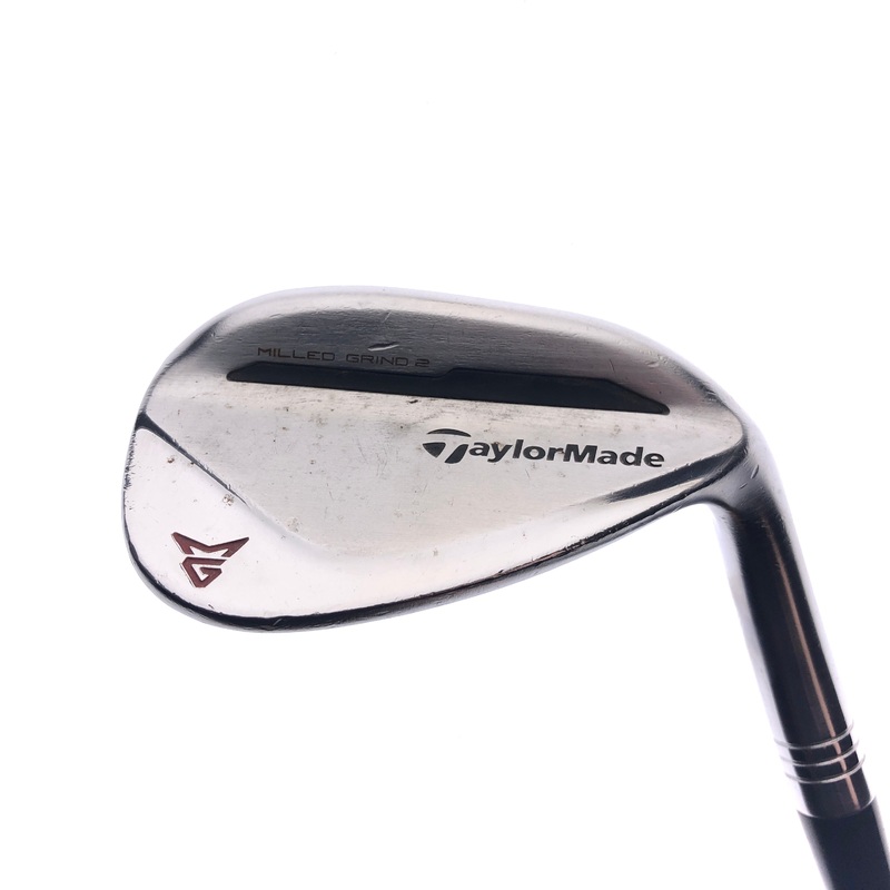 Used TaylorMade Milled Grind 2 Chrome Pitching Wedge / 48.0 Degrees / Stiff Flex