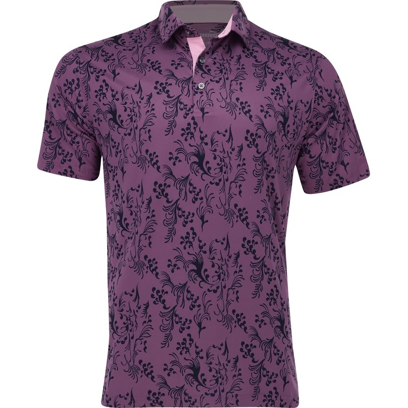 CLOUDSPUN Vintage Polo|Crushed Berry/Deep Navy|Medium