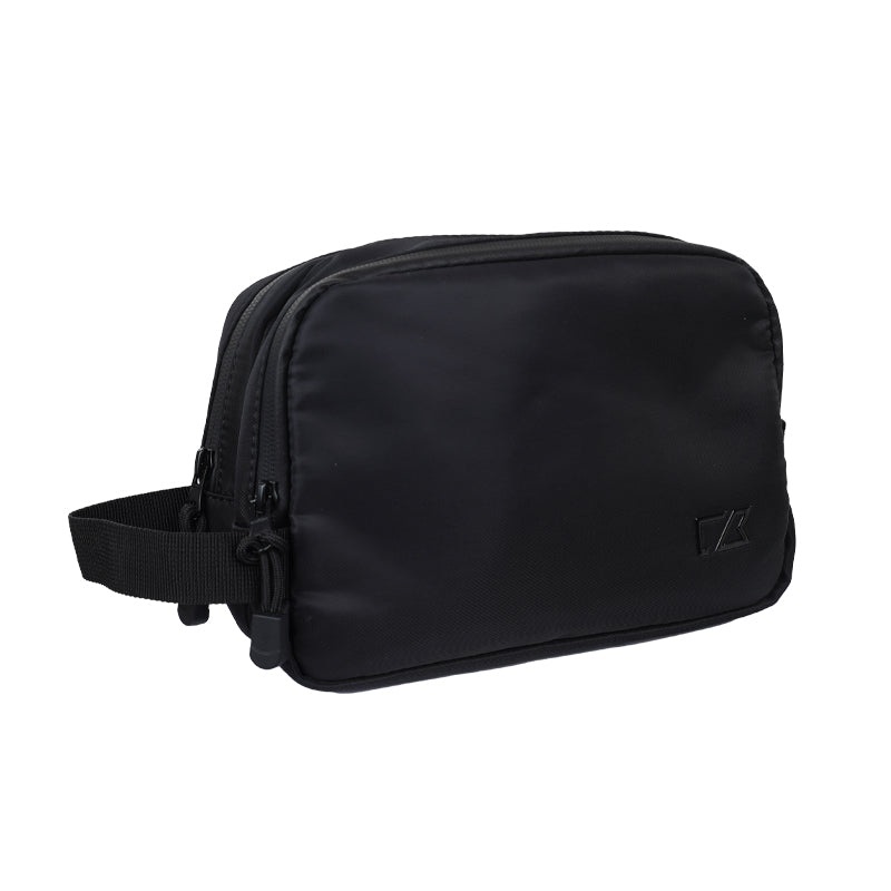 CUTTER & BUCK Double Zip Pouch (Black)
