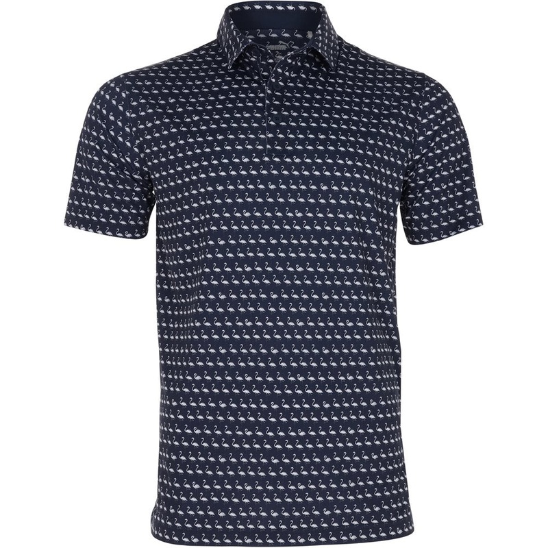 MATTR Flamingo Golf Polo|Navy Blazer/Bright White|Small