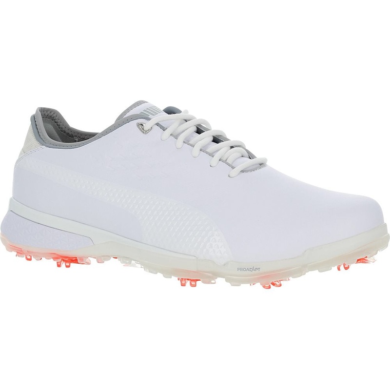 PROADAPT Delta Golf Shoes|Puma White/Puma White|Puma White/Navy Blazer|8|8.5|9|10