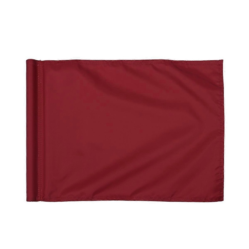 Putting Green Marker Golf Flag Rectangular Red 51*36cm Cloth 1Set