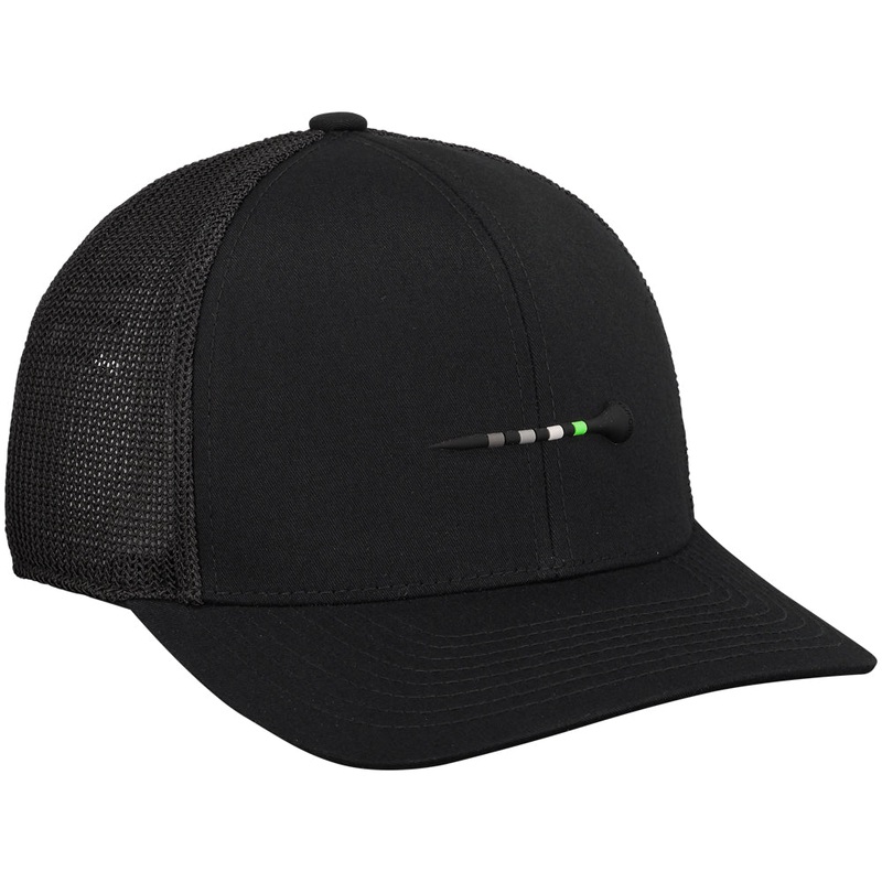 Silicone Tee Trucker Hat|Onyx|One Size Fits Most