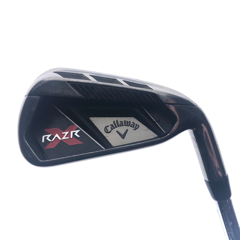 Used Callaway Razr X 4 Iron / 22 Degrees / Uniflex Flex
