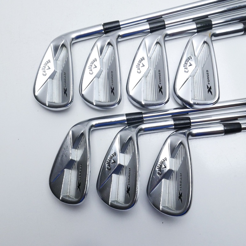 Used Callaway X Forged 2018 Iron Set / 4 – PW / X-Stiff Flex