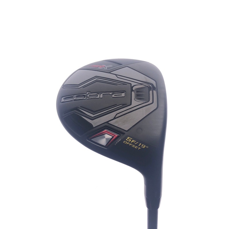 Used Cobra Air X Black 2024 5 Fairway Wood / 19 Degrees / Regular Flex