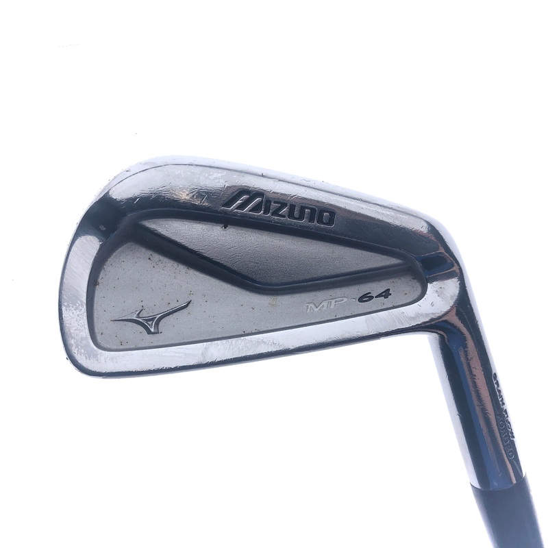 Used Mizuno MP-64 6 Iron / 30 Degrees / Stiff Flex