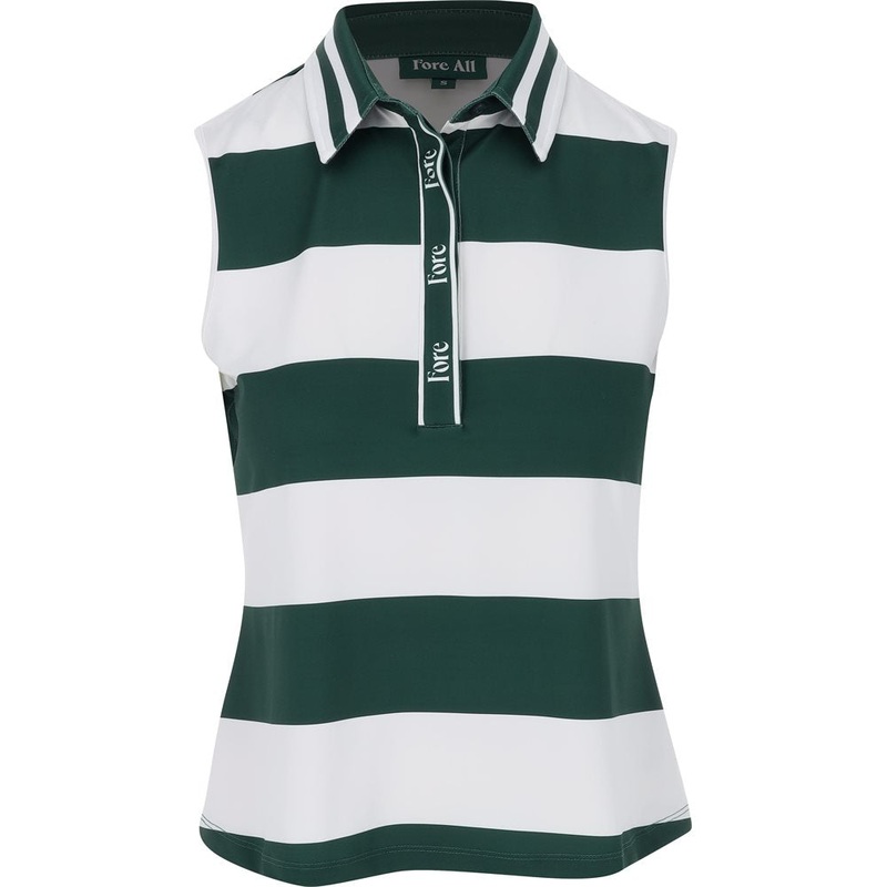 Women’s Club Moore Polo|Green/White Stripes|Pink/White Stripes|Small|Medium|Large|X-Large