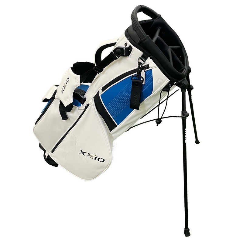 XXIO Stand Bag Dual Strap ’25|White/Blue|Black