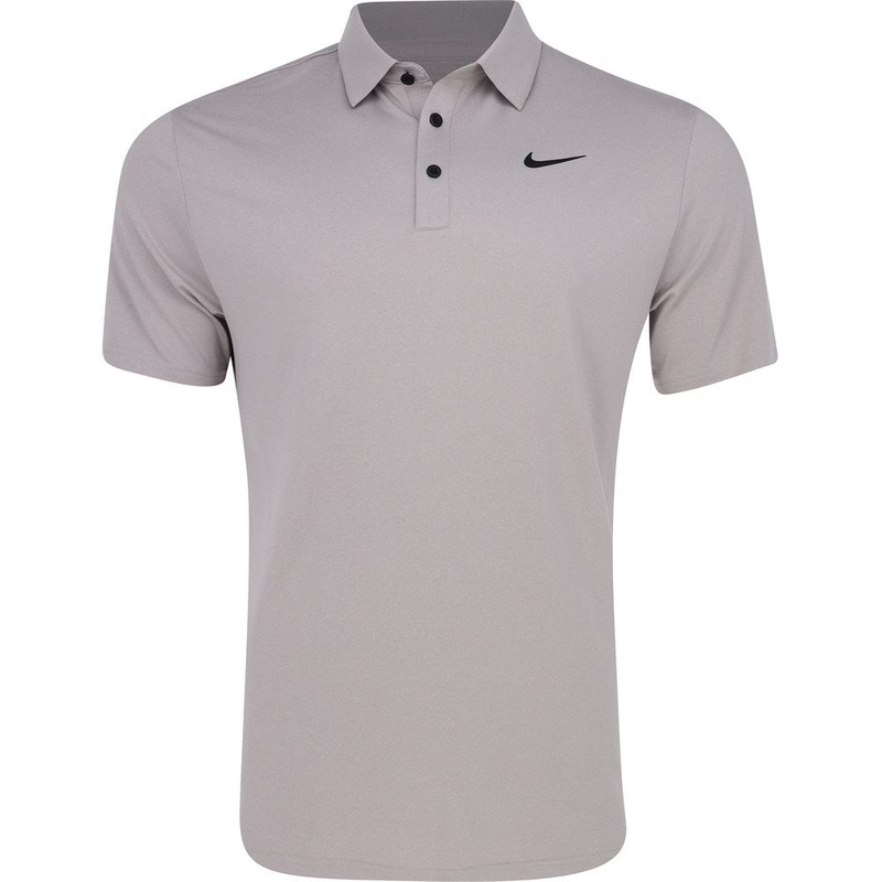 Dri-FIT Tour Heather Polo|College Gray/Black|Cinnabar/Pale Ivory|Mineral Teal/Pale Ivory|Medium|Large|X-Large|XX-Large|XXX-Large|Small