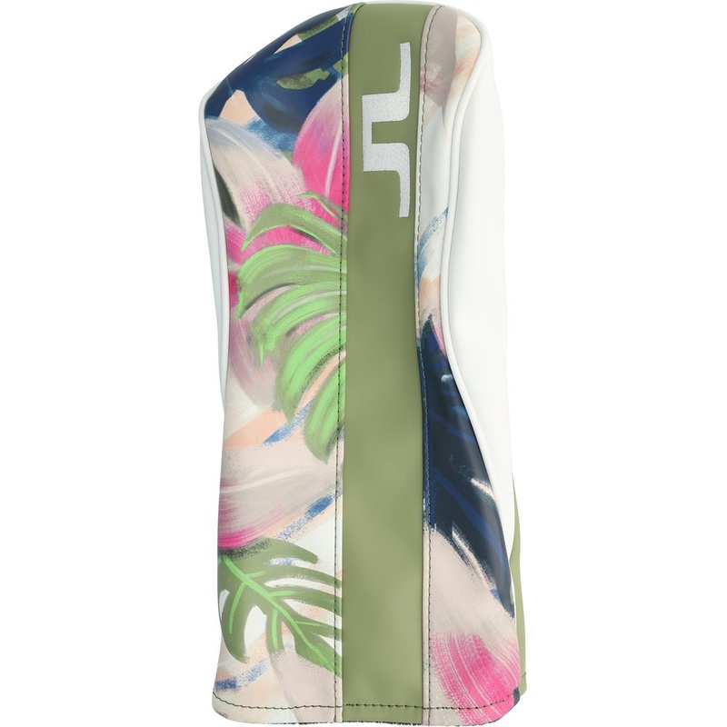 Driver Print Club Headcover|Calypso Oil Green|Geo JL Navy