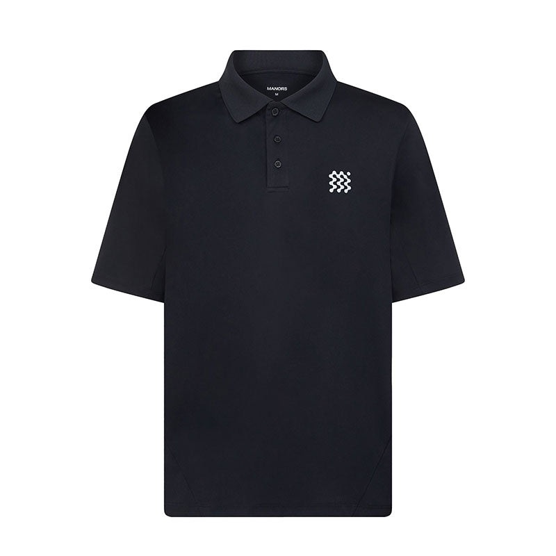 MANORS The Course Men’s Polo (Black)