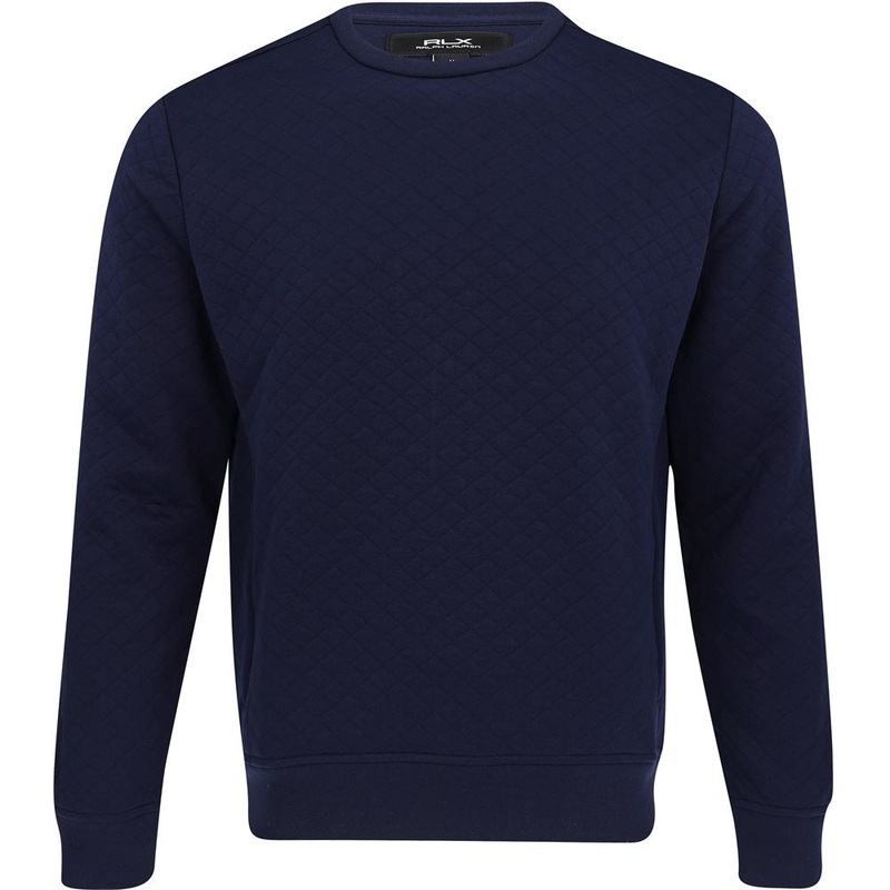 Quilted Double-Knit Pullover|Refined Navy|Basic Sand|Medium|Large|X-Large|XX-Large