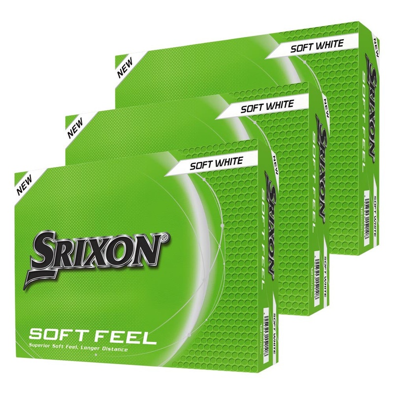 Srixon Soft Feel Golf Balls V14 White (Single) – 3 Dozen