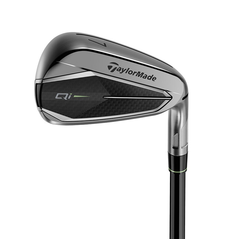 TaylorMade Qi Gunmetal Iron Set / 5 – SW / KBS Max MT 85 Regular Flex
