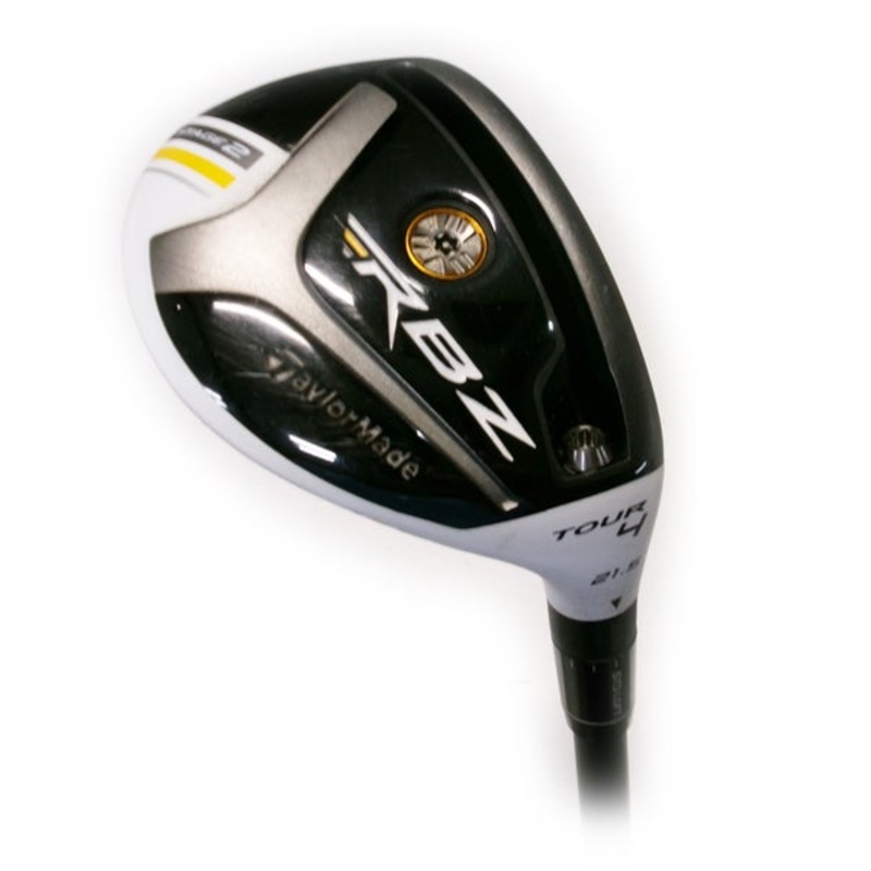 TaylorMade RBZ Stage 2 Tour 21.5* 4 Hybrid Graphite Rocket Fuel 80g Stiff Flex