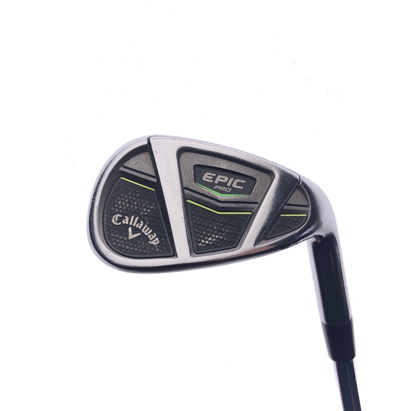 Used Callaway Epic Pro PW Iron / 45.0 Degrees / Stiff Flex