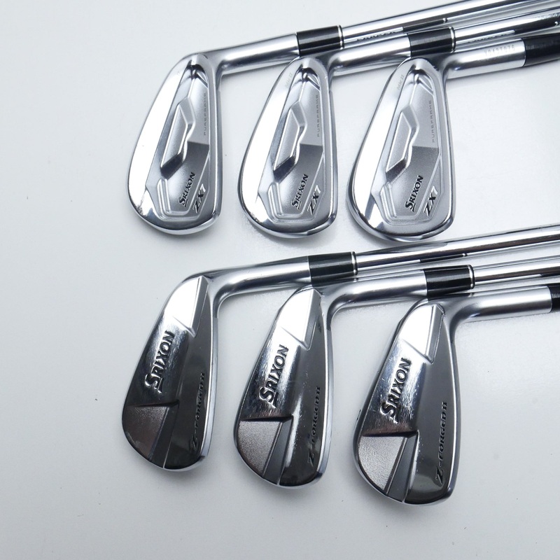 Used Srixon ZX7 MKII & Z-Forged II Iron Set / 5 – PW / Stiff Flex