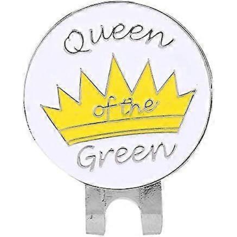 1 Golf Ball Marker, Metal Golf Hat Clip Mini Magnetic Golf Ball Marker Golfer Visor Clip Accessory