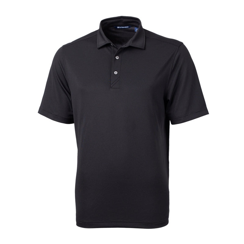 CUTTER & BUCK Virtue Eco Pique Men’s Polo (Black)