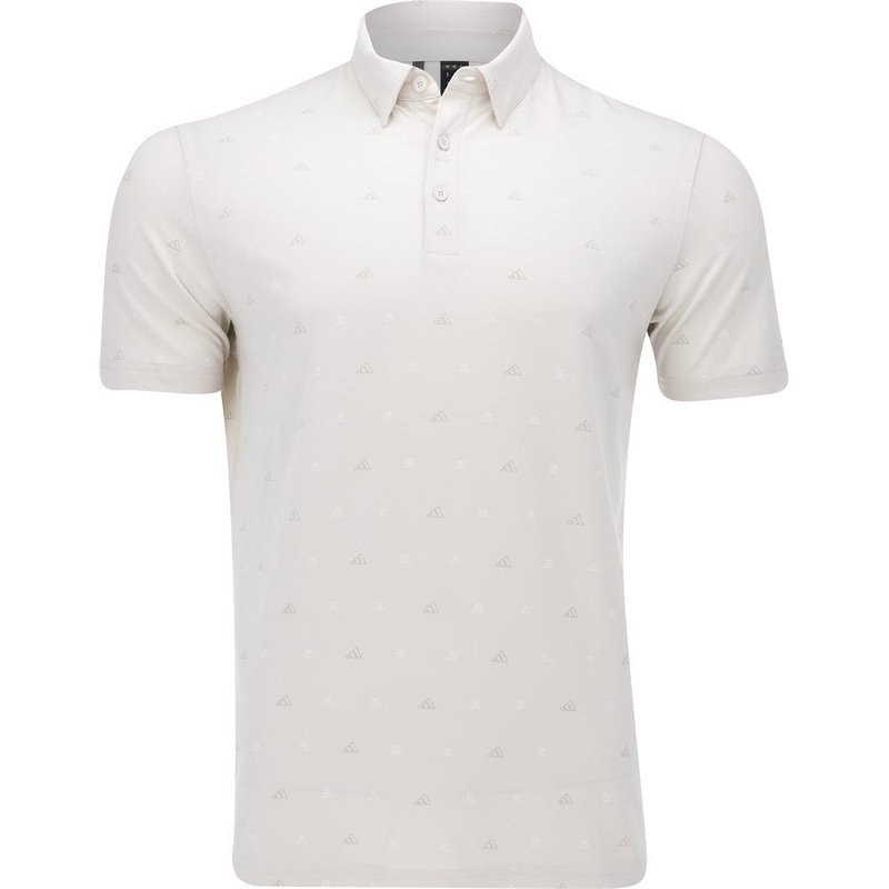 Go-To Mini-Crest Print Polo|Alumina|Medium|X-Large|XX-Large|Small|Large