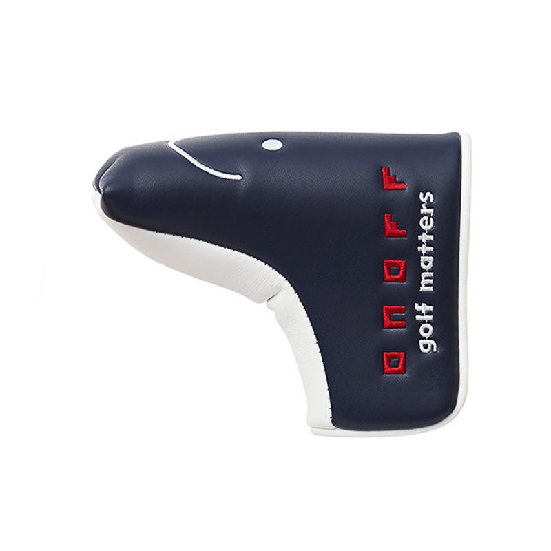 ONOFF OP1320 Putter Headcover (Navy/White)