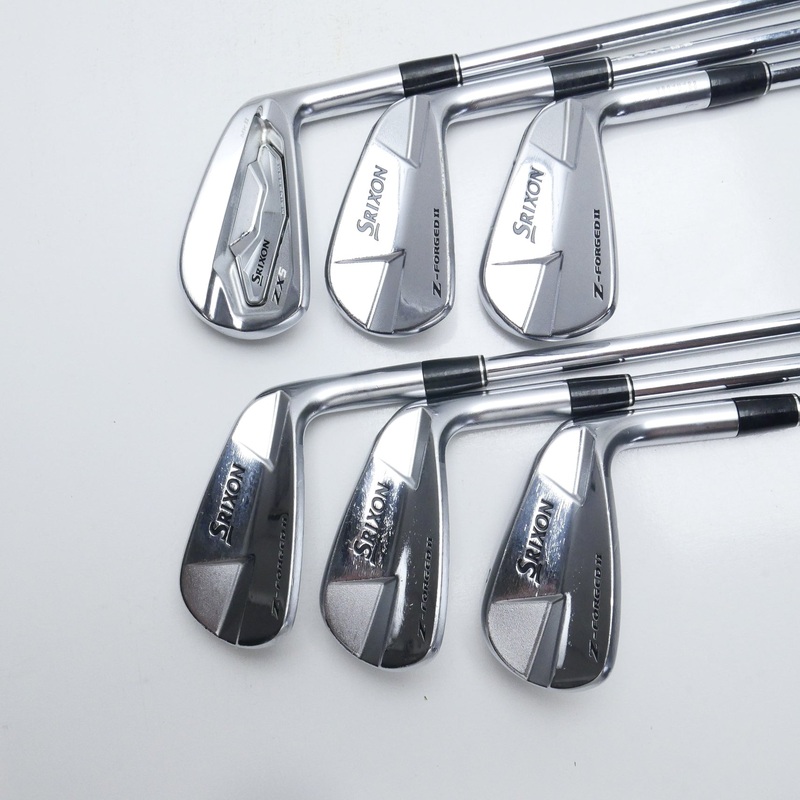 Used Srixon Z-Forged II & ZX5 MK2 Iron Set / 5 – PW / X-Stiff Flex