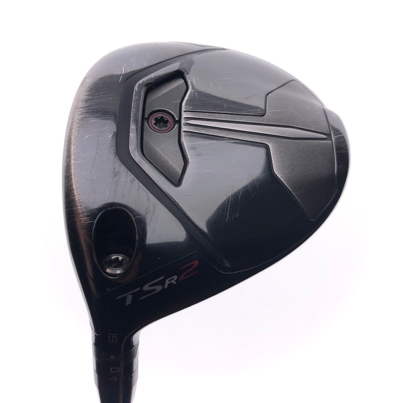 Used Titleist TSR 2 3 Fairway Wood / 15 Degrees / Stiff Flex / Left-Handed