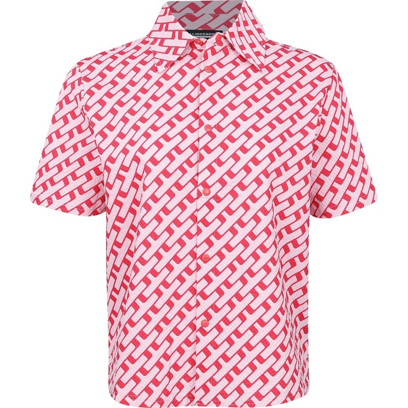 Women’s Linda Printed Shirt|Tour Geo Pink M|Tour Geo Moonbeam M|Small|Medium|Large|X-Small