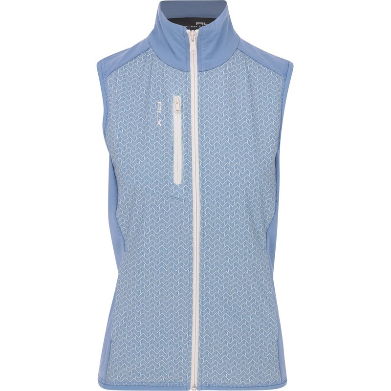 Women’s Techy Terry Full Zip Novelty Print Vest