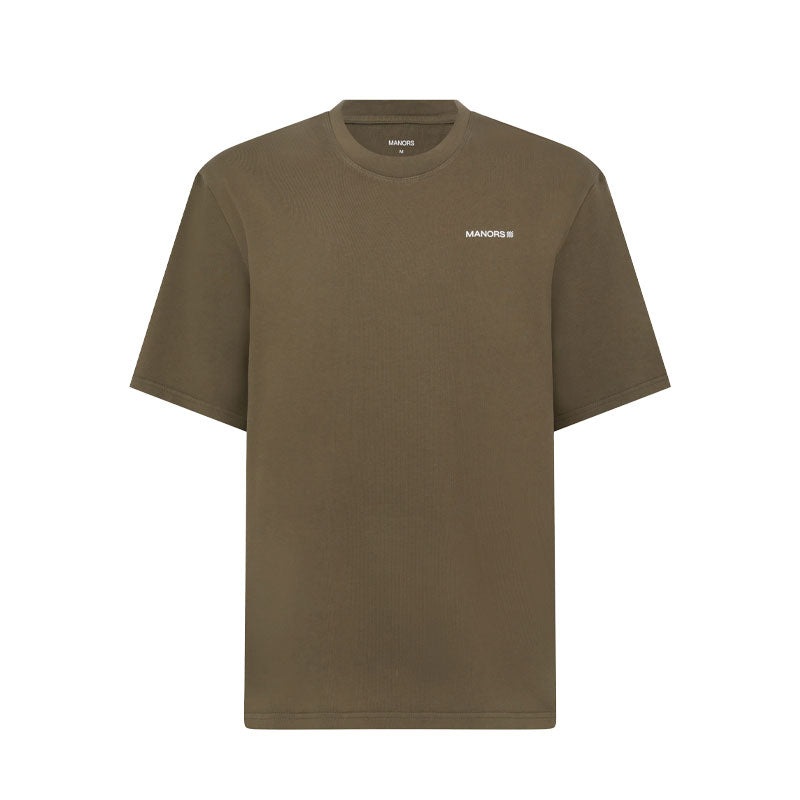 MANORS Logo Men’s T-Shirt (Olive)