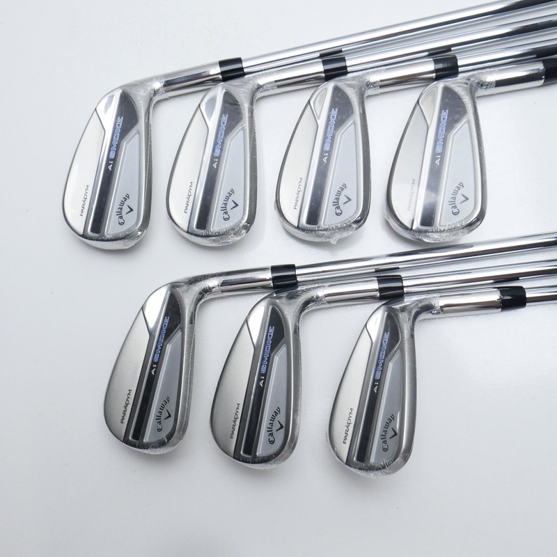 NEW Callaway Paradym Ai Smoke Iron Set / 5 – SW / Regular Flex