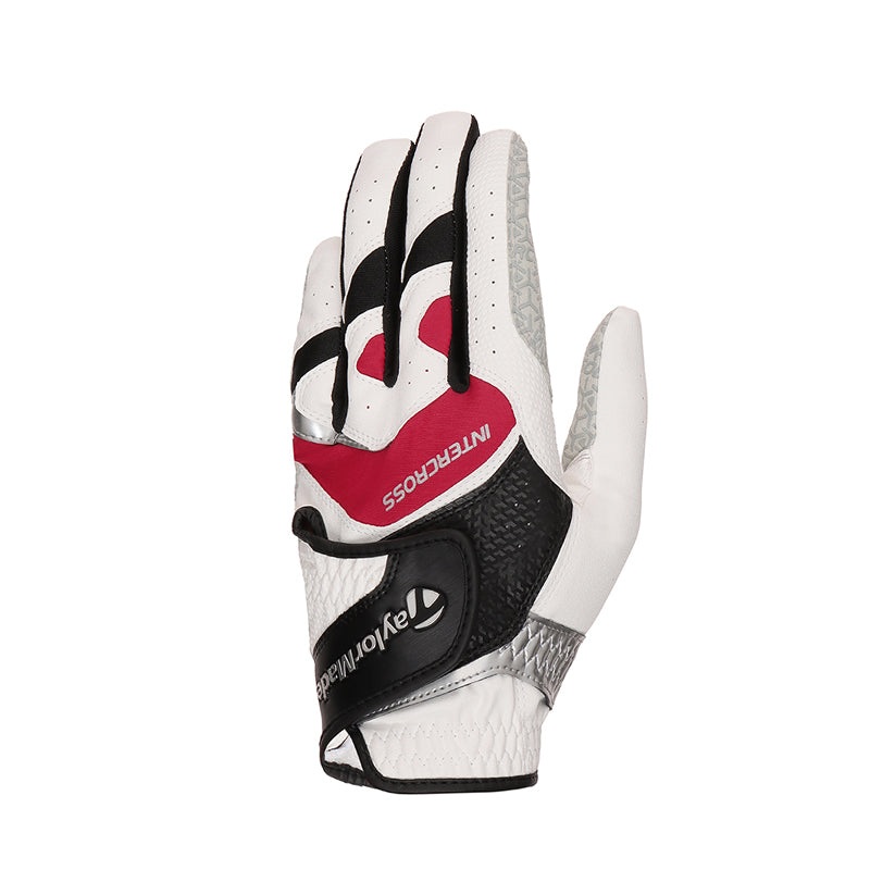 TAYLORMADE Intercross 6.0 All-Weather Men’s Glove (White/Red)