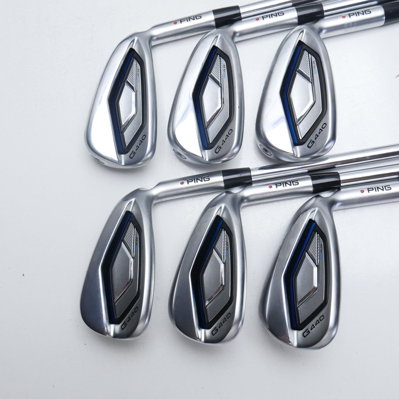 Used Ping G440 Iron Set / 7 – PW + UW + 52 / Regular Flex