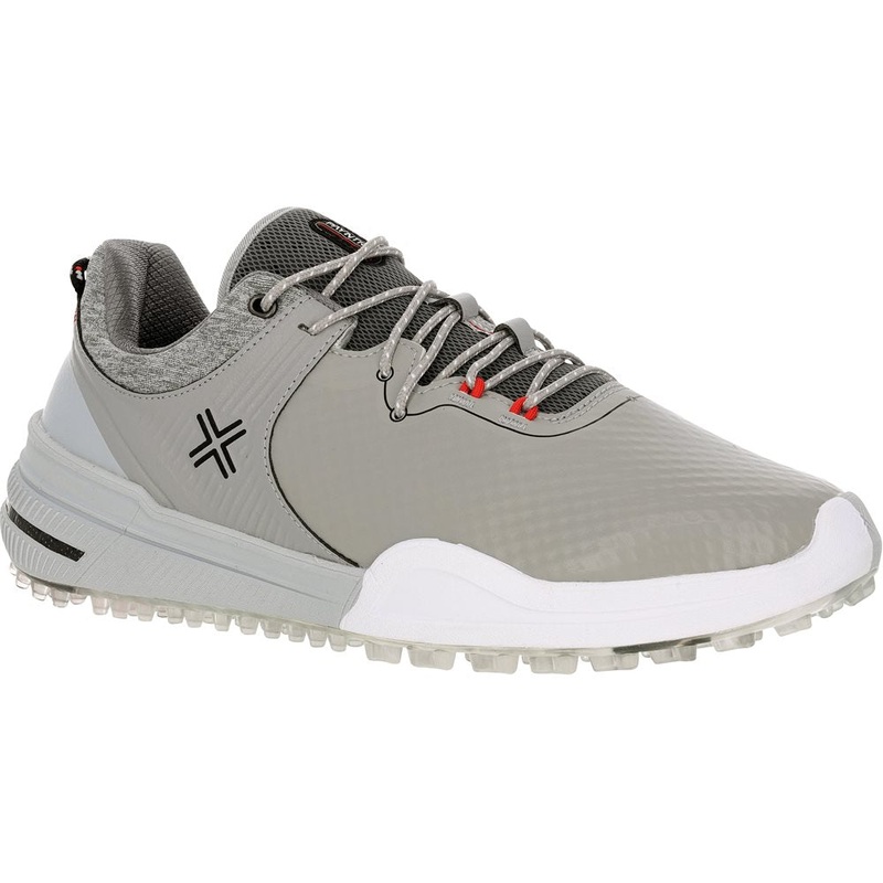 x 001 Spikeless Golf Shoes|Gray/Charcoal/Black|White/Navy/Electric Red|10.5|8.5|9|9.5|10|11|11.5|8|12