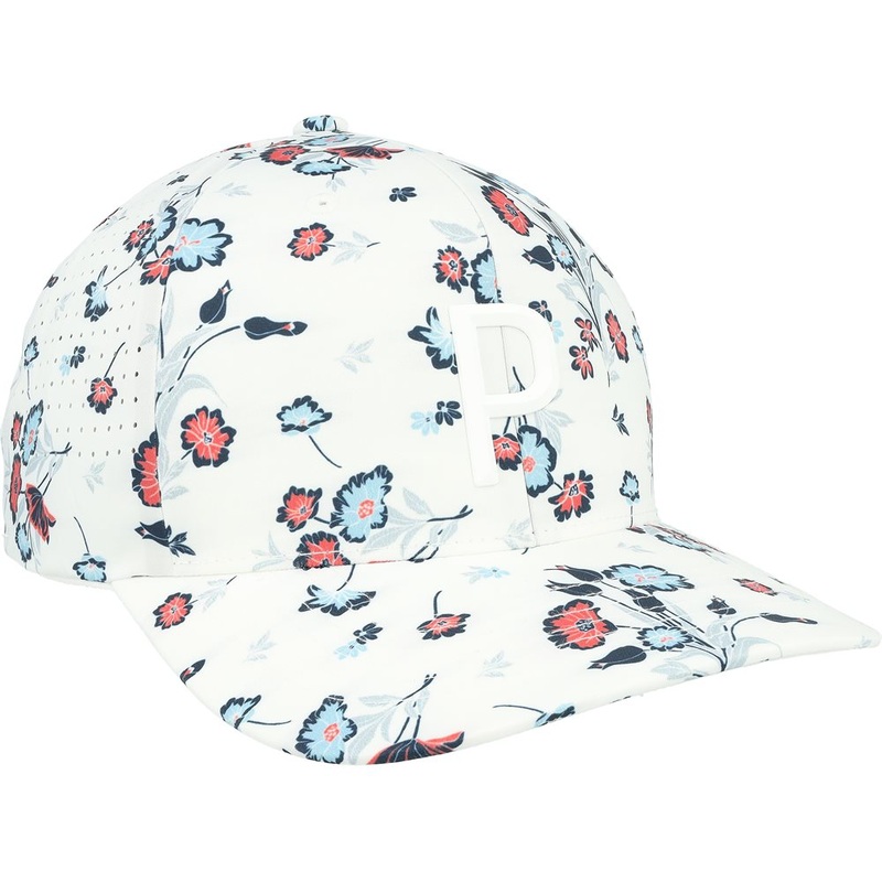 Heirloom Tech P Snapback Hat|White Glow|One Size Fits Most