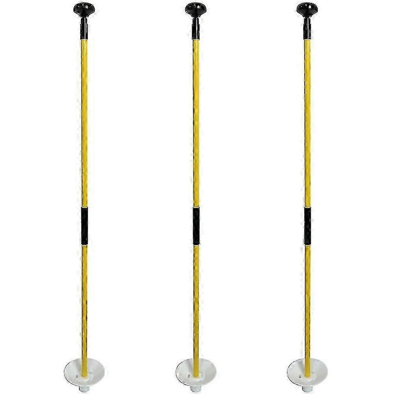 Mini Golf Putting Green Flagstick Compatible with Yard Practice Set – 2-Section Fiberglass Golf Pin Flagpole for Indoor & Outdoor Use