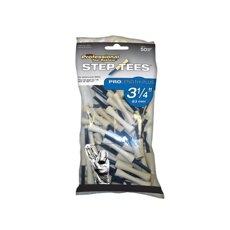 Pride Sports – Wooden Tee – PTS Step Tee 3.14 (50Pc)