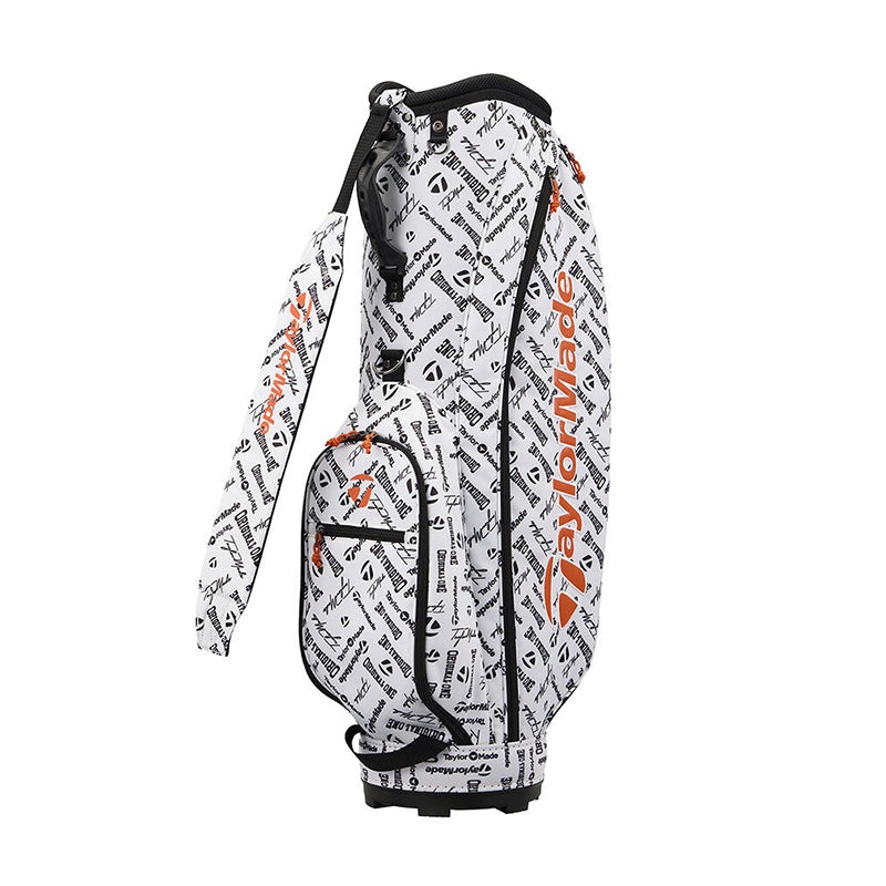 TAYLORMADE 8.5 Icon Graphic Cart Bag (White)