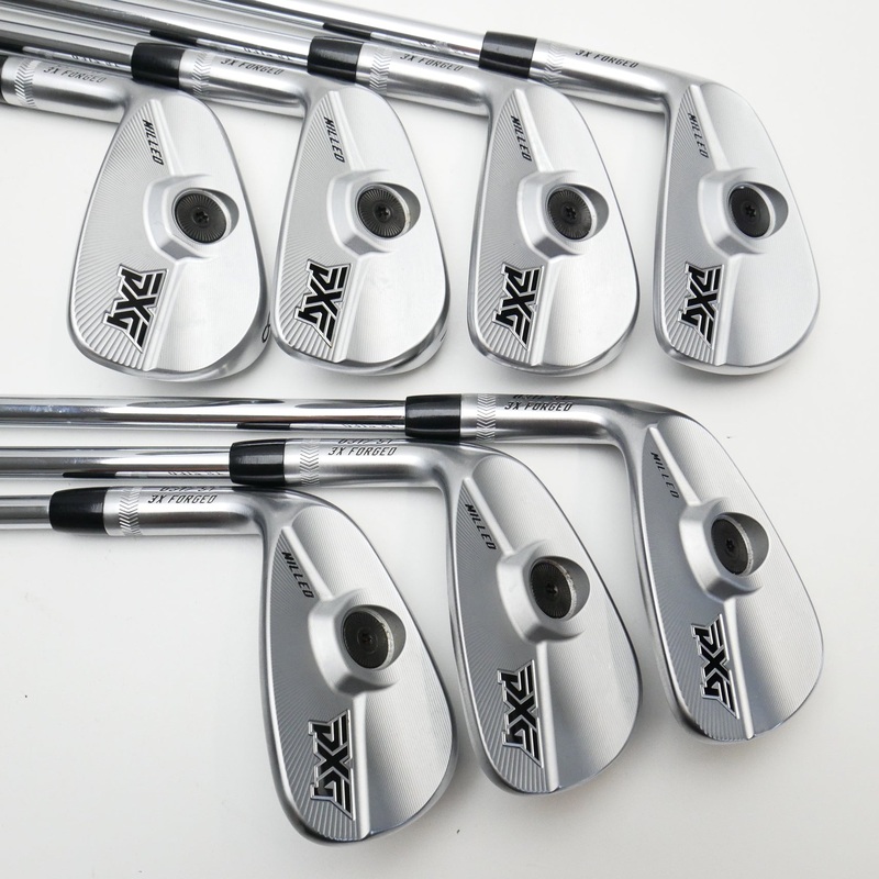Used PXG 0317 ST 3 X Forged Iron Set / 5 – PW + GW / Stiff Flex / Left-Handed