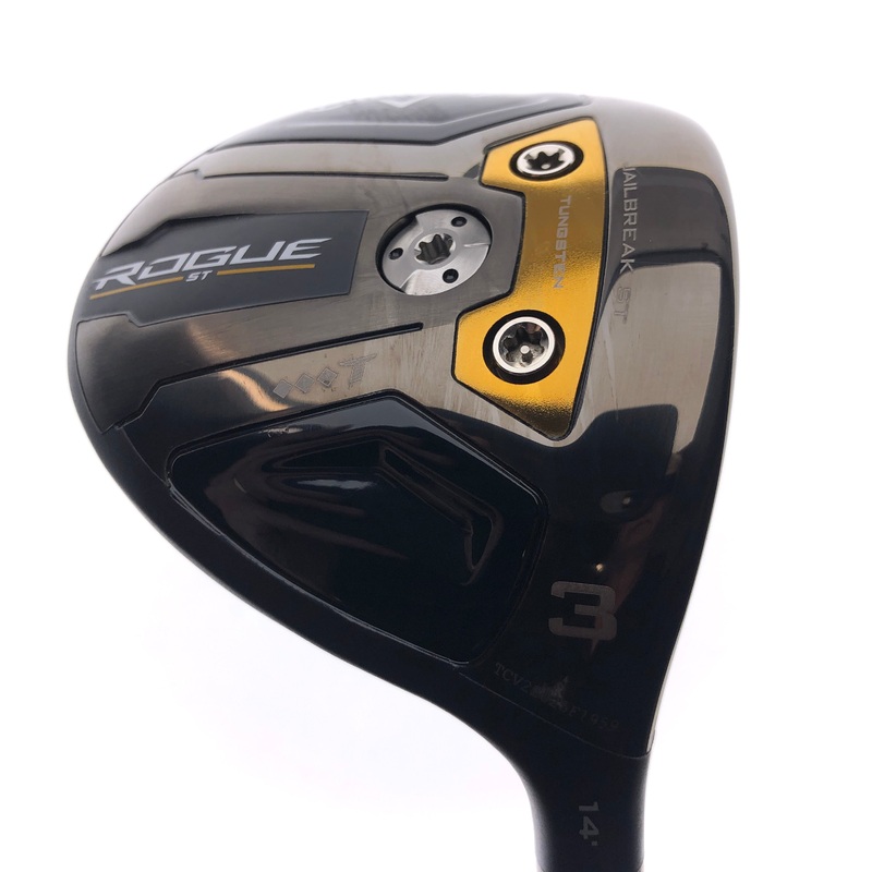 Used TOUR ISSUE Callaway Rogue ST Triple Diamond T 3 F’W / 14 Deg / Stiff Flex