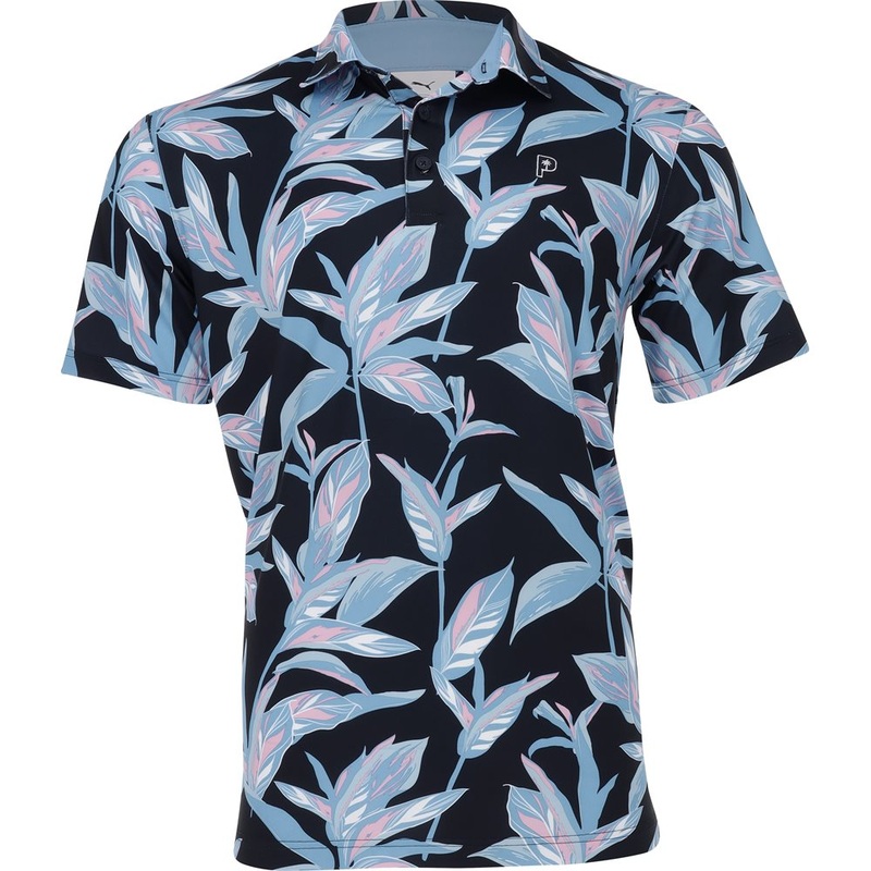 x PTC Floral Polo|Deep Navy/Regal Blue|Small|Medium|Large