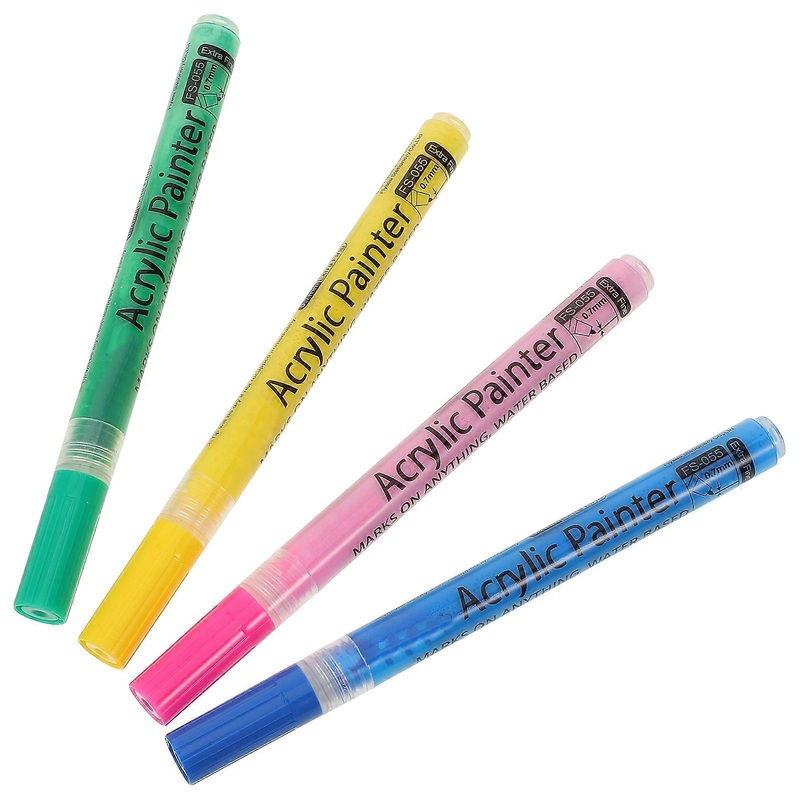 4pcs Golf Clubs Color Pen Golf Club Coloring Marker Golf Club Head Marker Pen Golf Shaft Color Pen