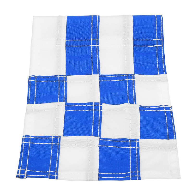 Checkered Golf Flags Checkered Golf Hole Pole Cup Flags Golf Backyard Practice Putting Green Flags FlagsticksBlue Grids Backyard Practice Golf Flags